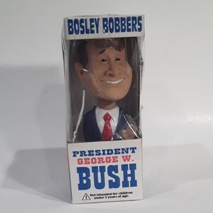 Vintage Bobblehead US President George W. Bush Bosley Bobbers